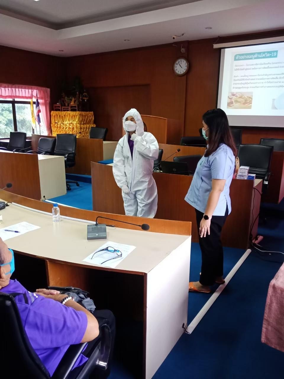 โครงการป้องกันและควบคุมโรคติดต่อที่แพร่ระบาดในพื้นที่ตำบลม่อนปิ่น