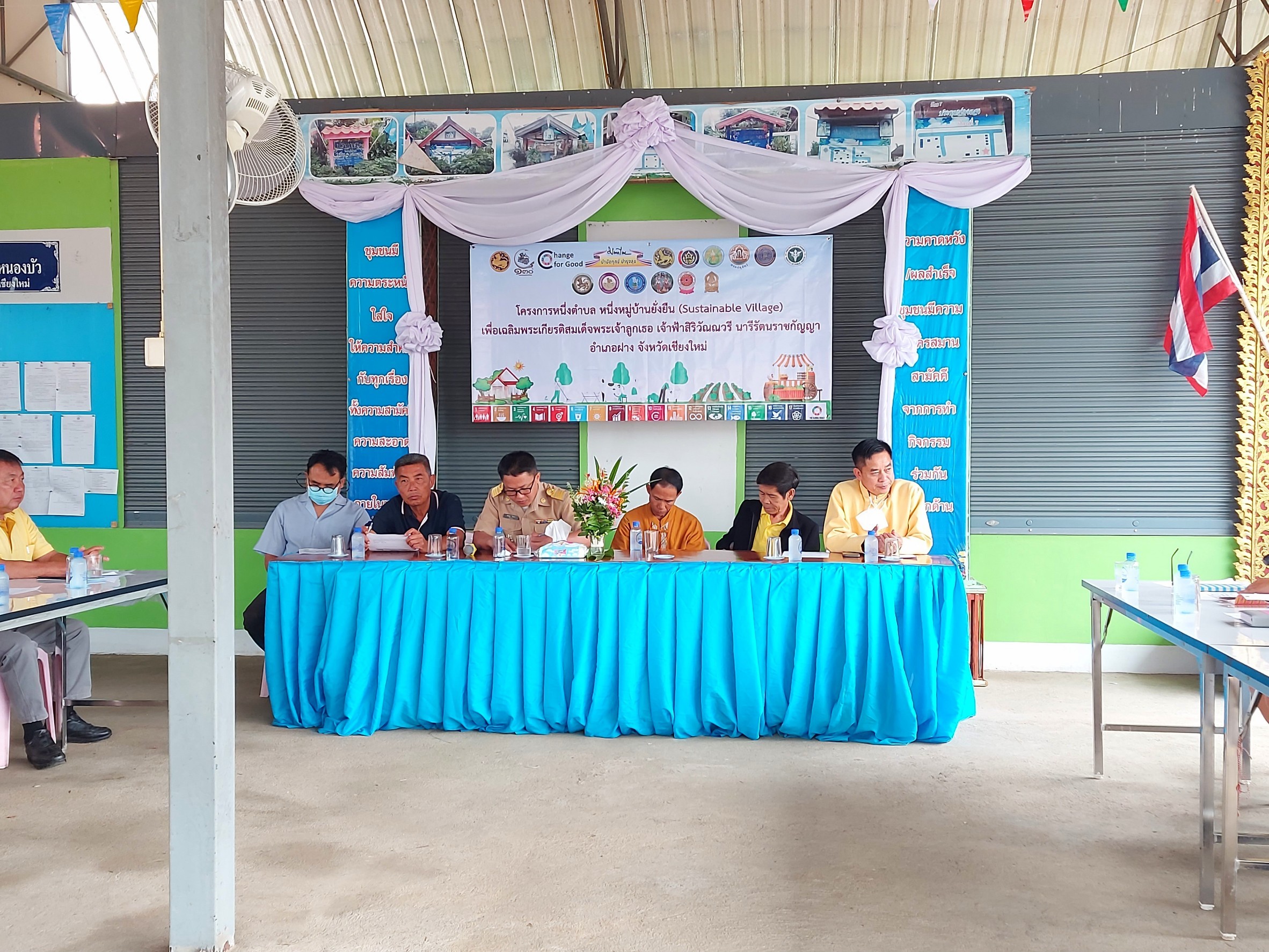 โครงการหนึ่งตำบลหนึ่งหมู่บ้านยั่งยืน บ้านหนองบัว หมู่ที่ 8