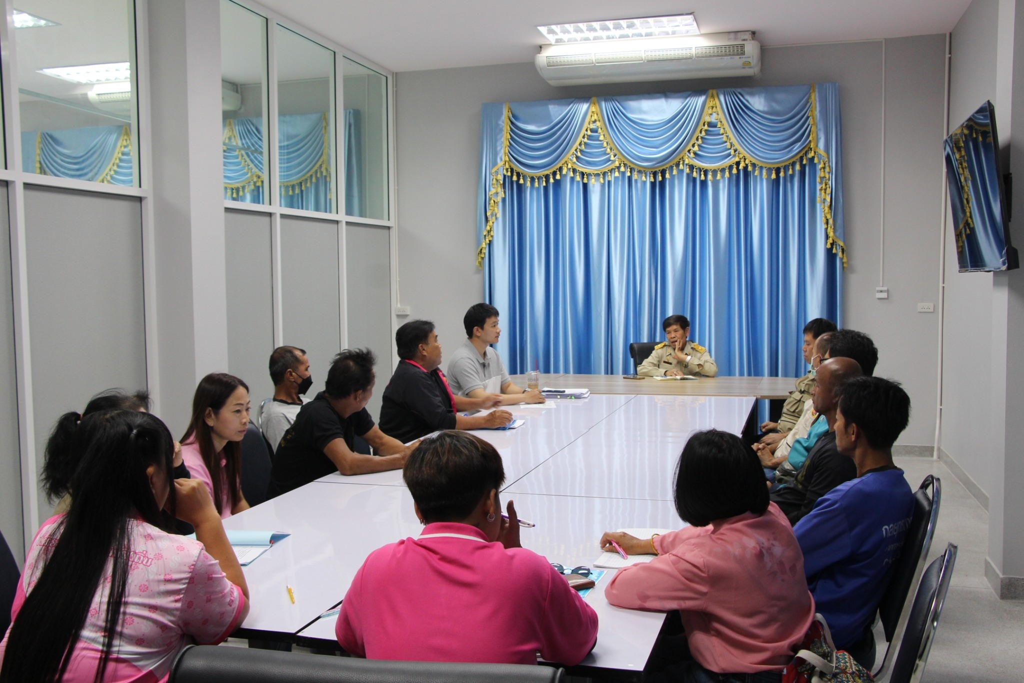 ประชุมเพื่อปรึกษาหารือกำหนดวันวันสถาปนา อปพร.