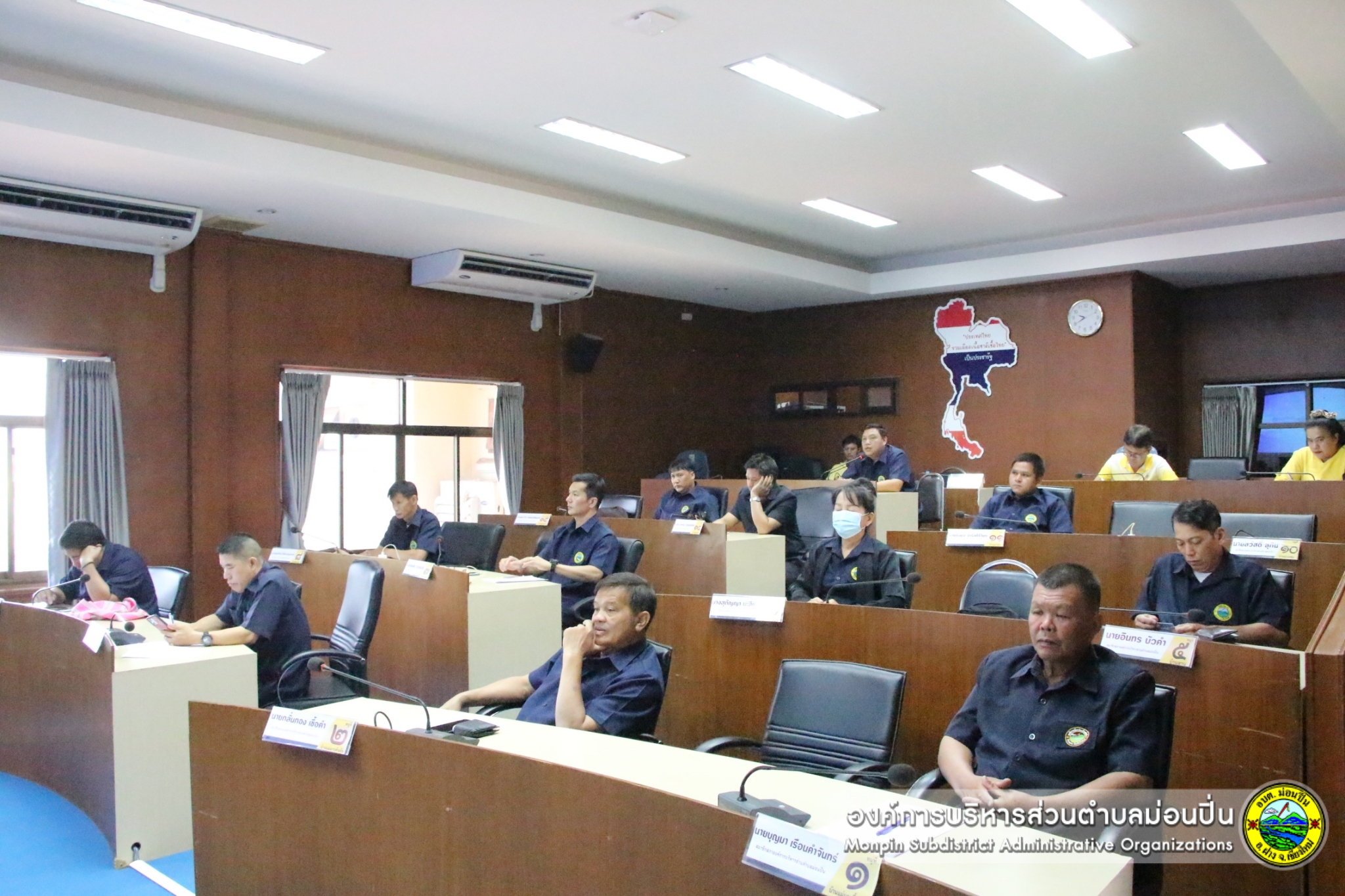 ประชุมสภาองค์การบริหารส่วนตำบลม่อนปิ่นประจำเดือน เมษายน พ.ศ. 2567