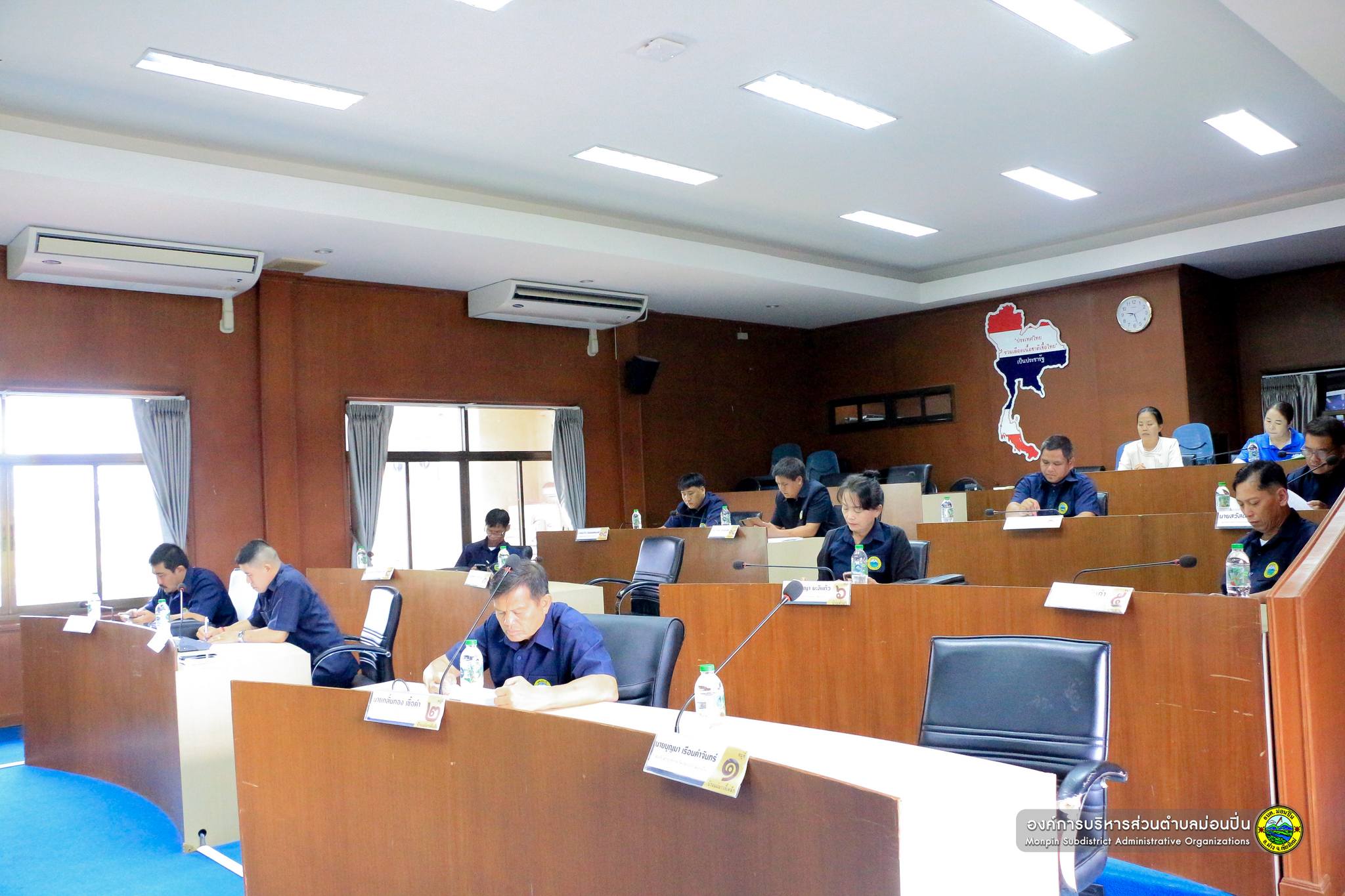 ประชุมสภาองค์การบริหารส่วนตำบลม่อนปิ่นประจำเดือน มิถุนายน 2567