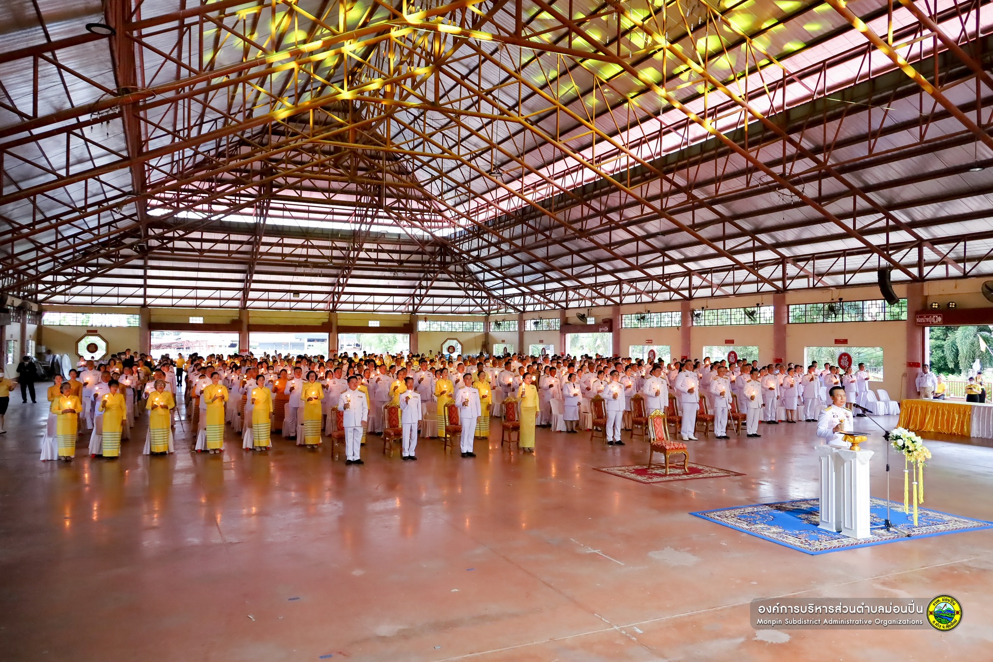 พิธีถวายเครื่องราชสักการะวางพานพุ่ม 28 กรกฎาคม 2567