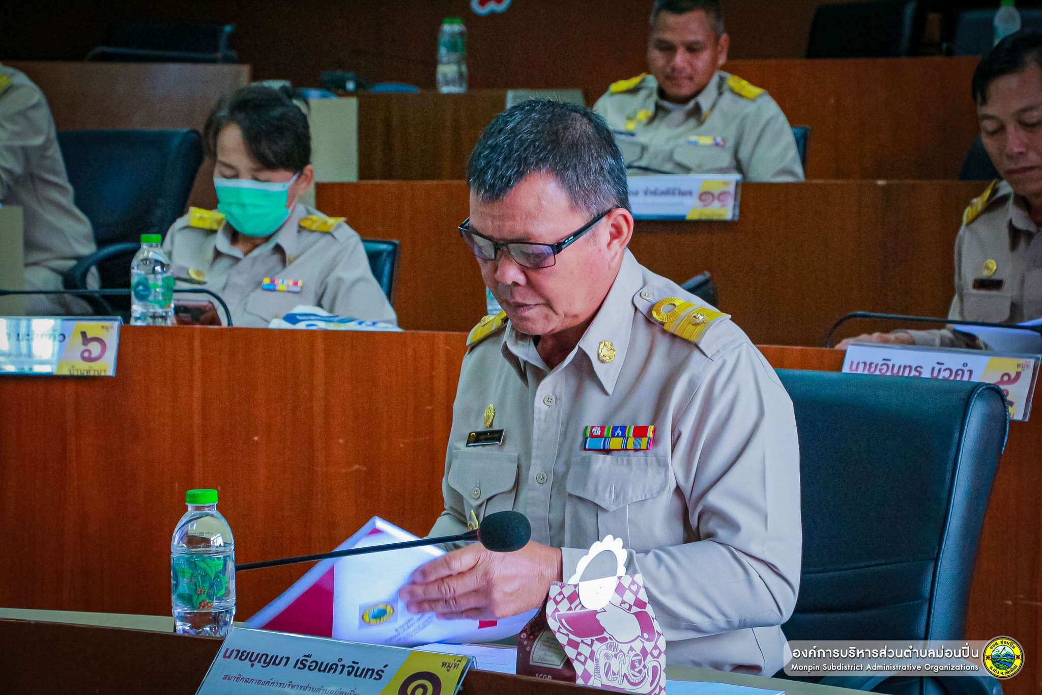 การประชุมสภาองค์การบริหารส่วนตำบลม่อนปิ่น สมัยสามัญที่ 4/2567