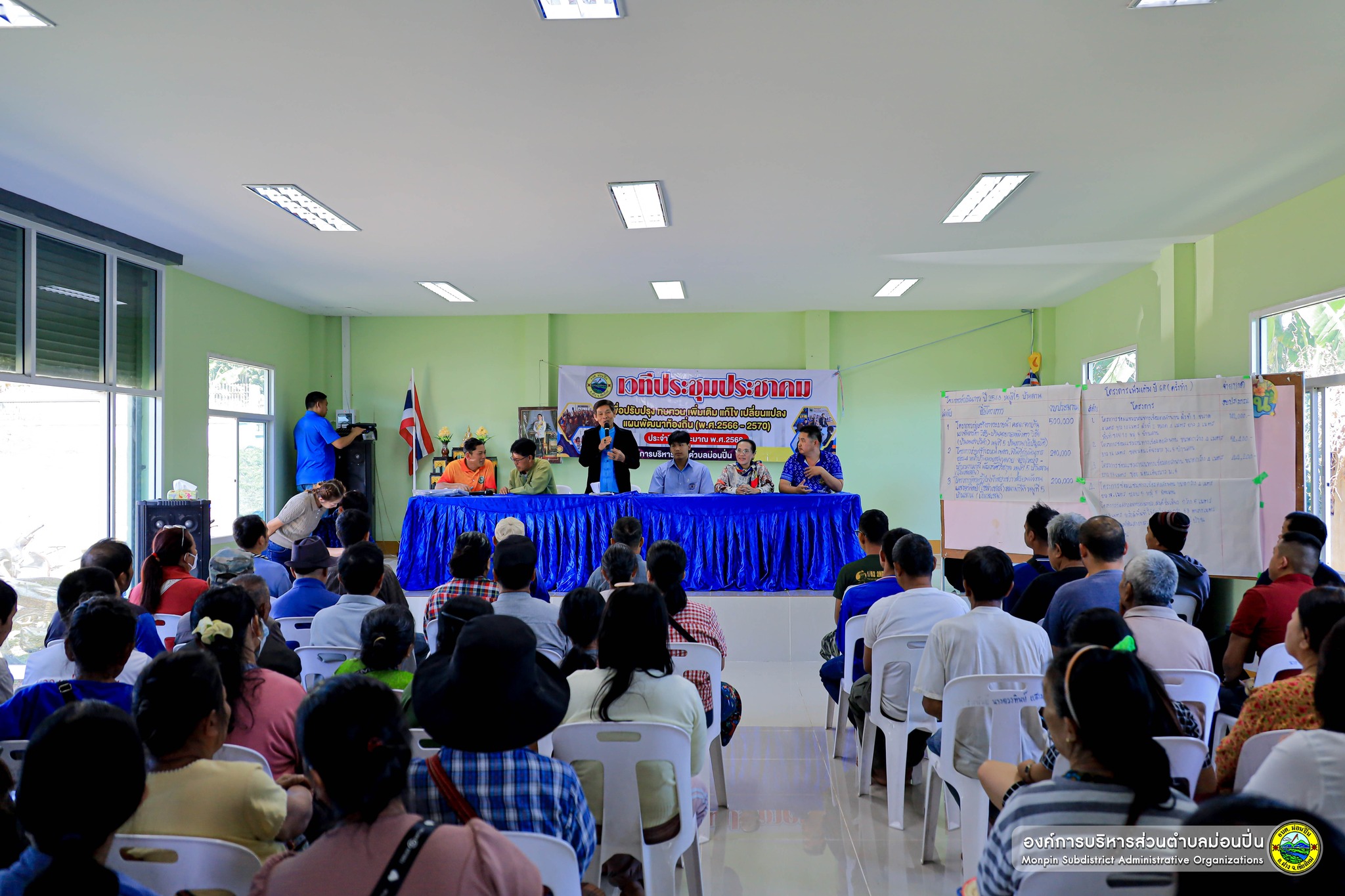 ประชาคมแผนพัฒนาท้องถิ่น (พ.ศ. 2566 - 2570) บ้านลาน หมู่ 5