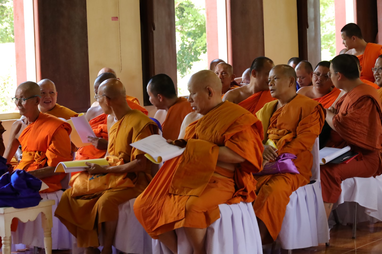  พิธีเจริญพระพุทธมนต์ถวายพระพรชัยมงคลแด่พระบาทสมเด็จพระเจ้าอยู่หัว