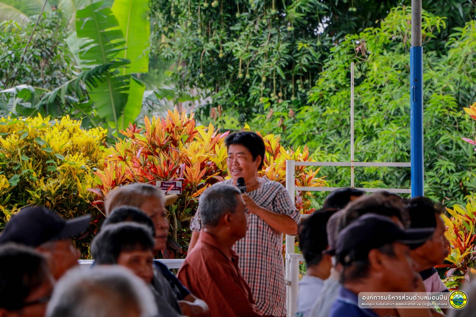  ประชาคมรับฟังความคิดเห็นการปรับปรุงซ่อมแซมเมรุ ณาปนสถานบ้านม่