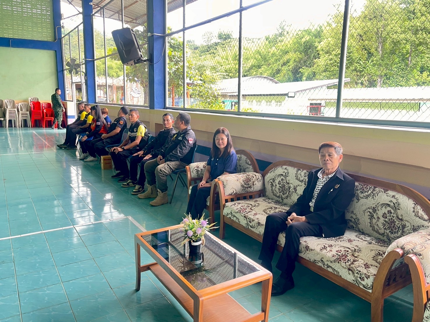  โครงการฝึกอบรมทบทวนสาธิตการป้องกันและบรรเทาสาธารณภัย ประจำปี 2568