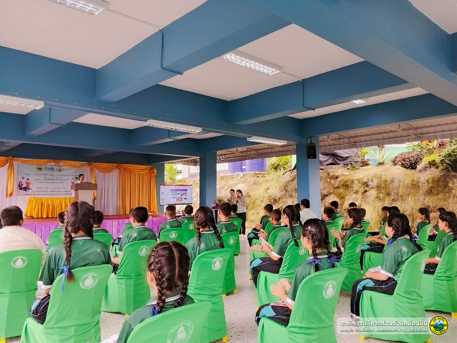  โครงการอบรมให้ความรู้การปฐมพยาบาลเบื้องต้นและการฟืนคืนชีพฯ