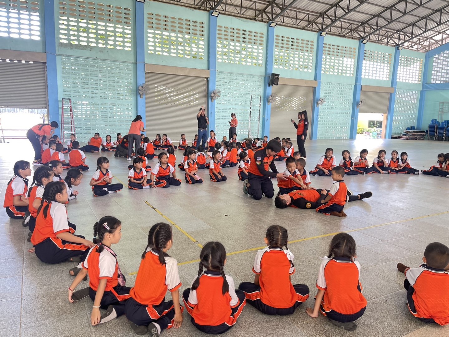  โครงการลดการเสียชีวิตจากการจมน้ำ "หลักสูตรตะโกน โยน ยื่น"