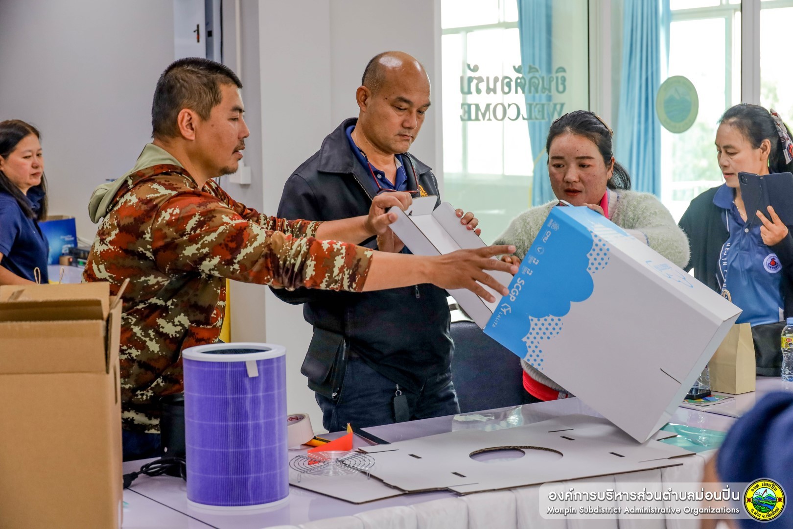  โครงการป้องกัน และดูแลสุขภาพจากภัยฝุ่นละอองขนาดไม่เกิน 2.5 ไมครอน