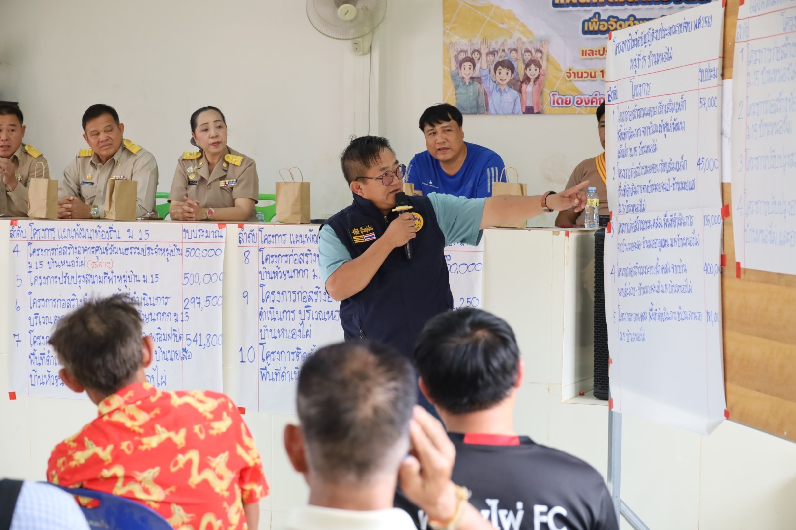  ประชุมเวทีประชาคมระดับหมู่บ้าน 2569 หมู่ 15