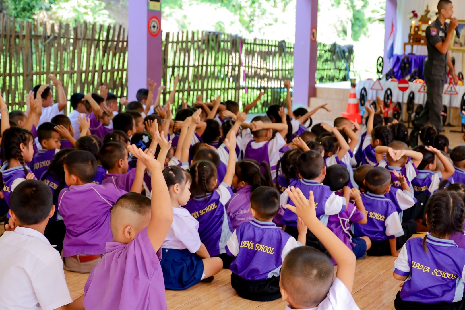 โครงการอบรมและส่งเสริมพัฒนากล้ามเนื้อมัดใหญ่ของเด็กปฐมวัย