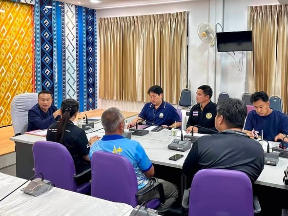 ประชุมหารือการจัดรูปแบบชุมชน ตามโครงการพัฒนาราษฎรในพื้นที่สถานีเก