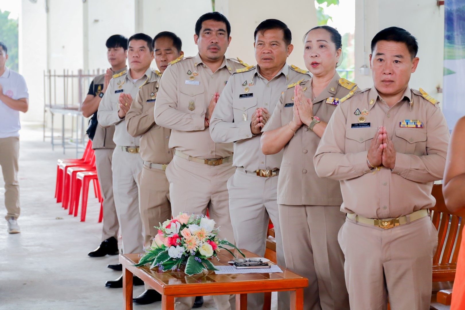 โครงการอบรมคุณธรรมและจริยธรรมสำหรับเยาวชนตำบลม่อนปิ่น