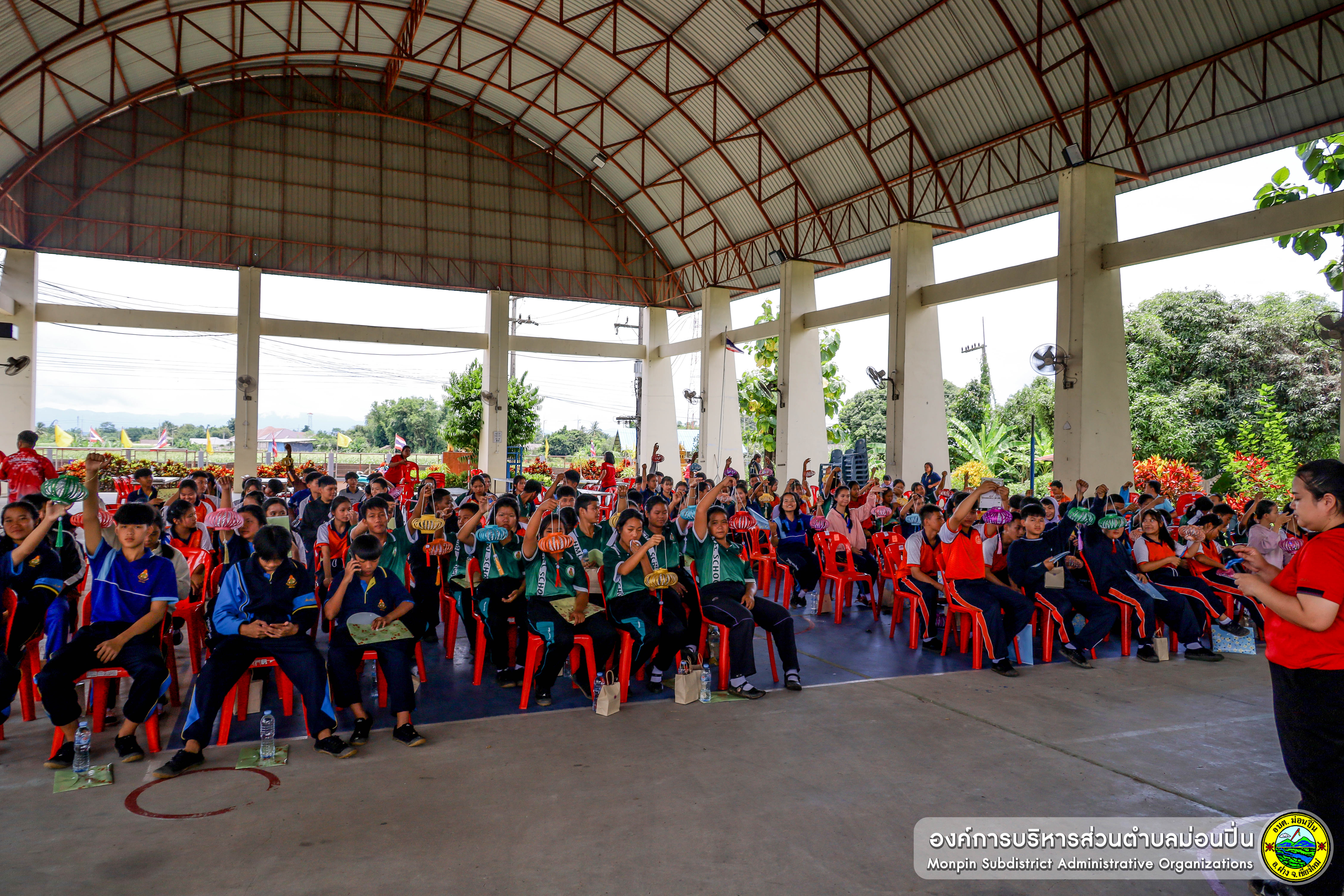 ภาพประกอบ  กิจกรรมอบรมเยาวชนนักจัดการขยะ ปี 2568