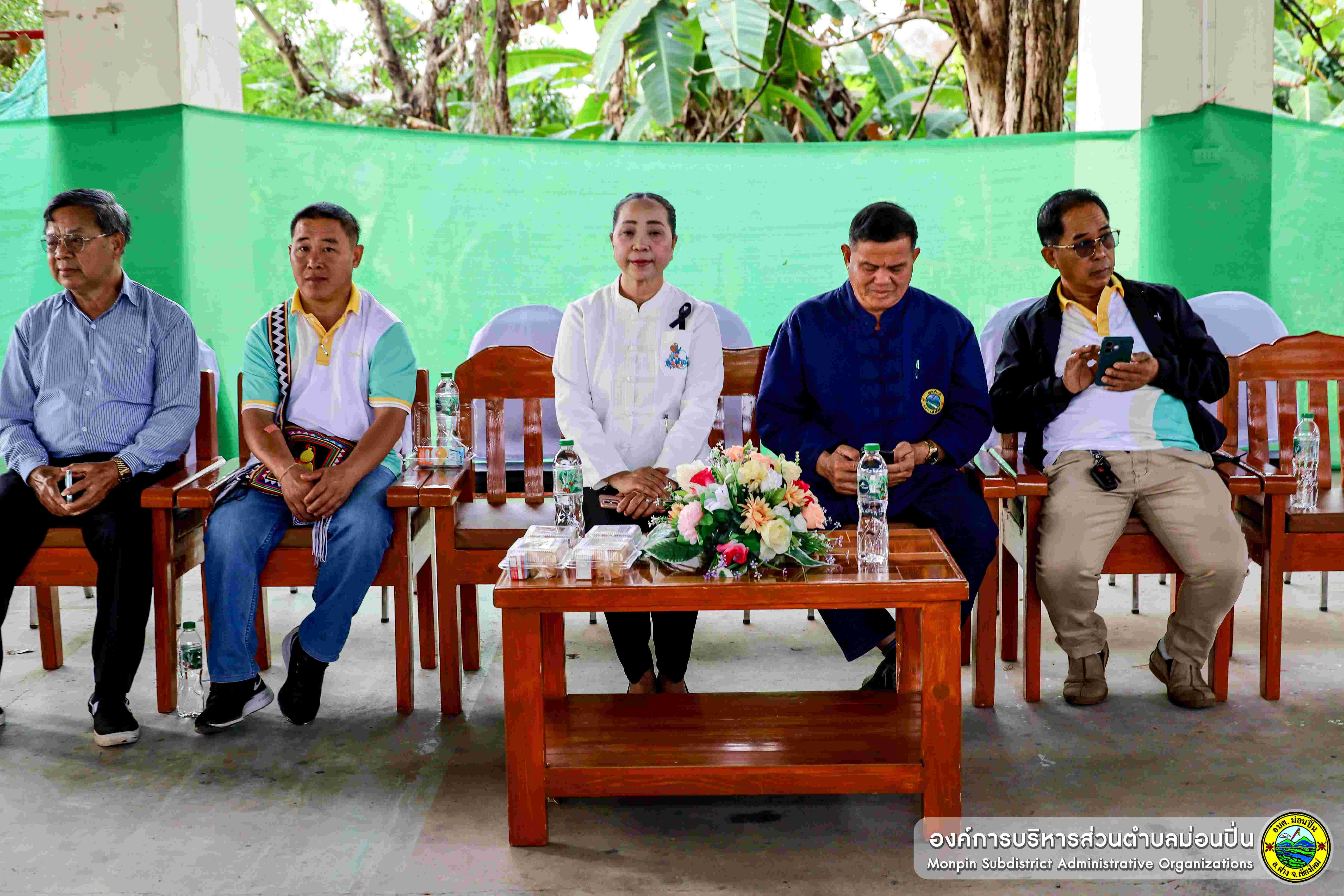 ภาพประกอบ  โครงการส่งเสริมสนับสนุนกิจกรรมผู้สูงอายุตำบลม่อนปิ่น