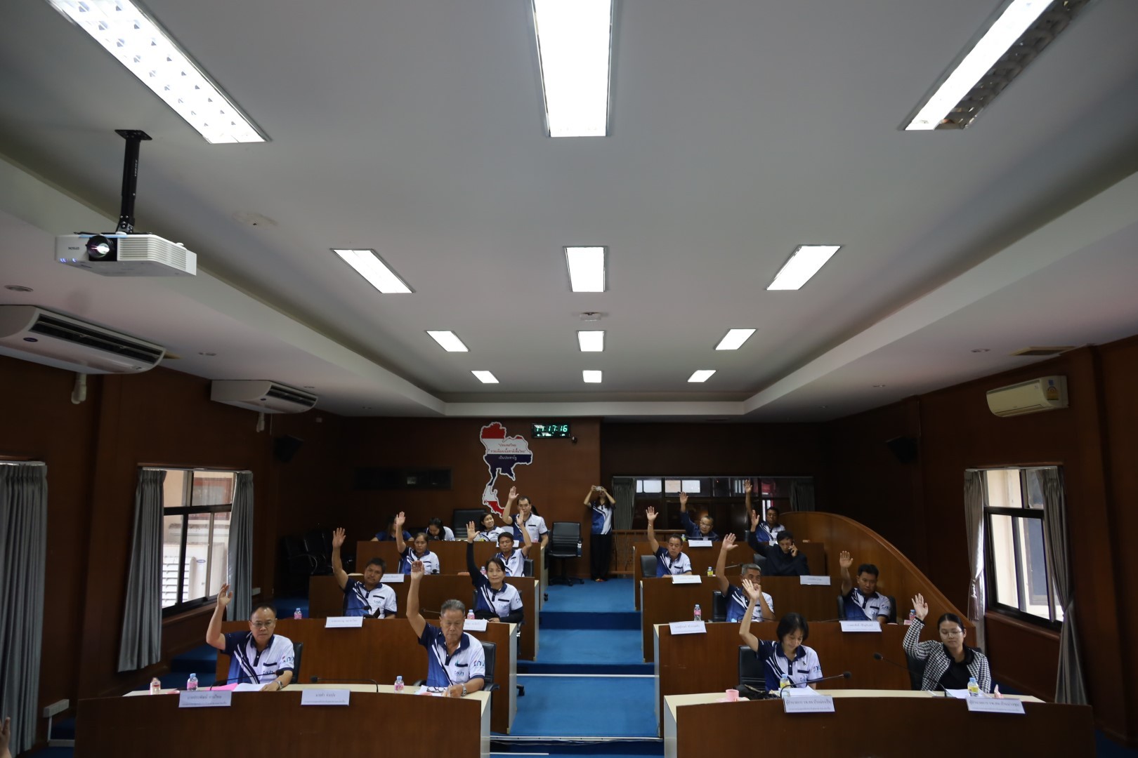 ภาพประกอบ ประชุมคณะกรรมการกองทุนหลักประกันสุขภาพ ครั้งที่ 4/2569