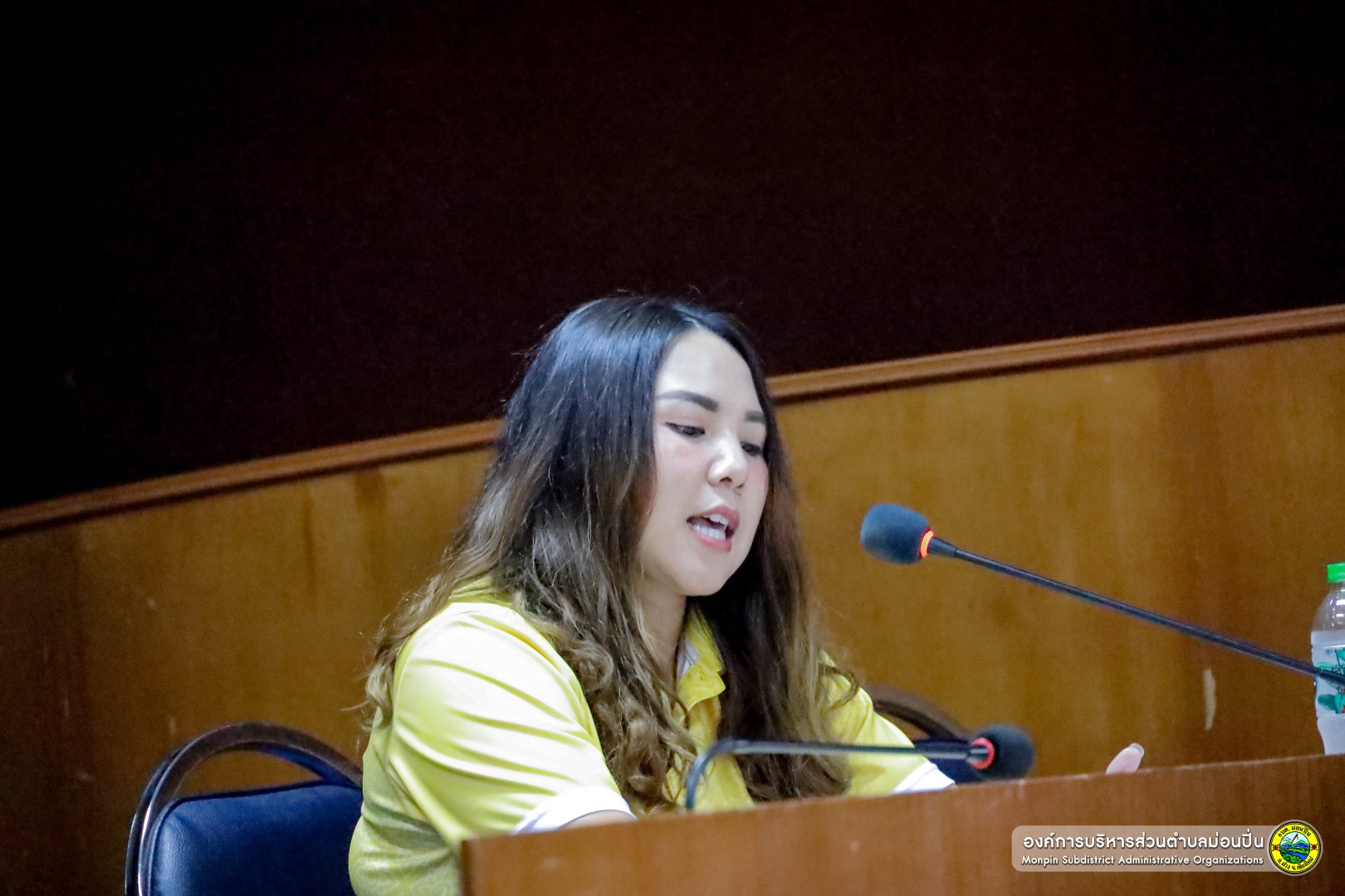 ภาพประกอบ  ประชุมสภาองค์การบริหารส่วนตำบลม่อนปิ่น ประจำเดือน มีนาคม พ.ศ.2568