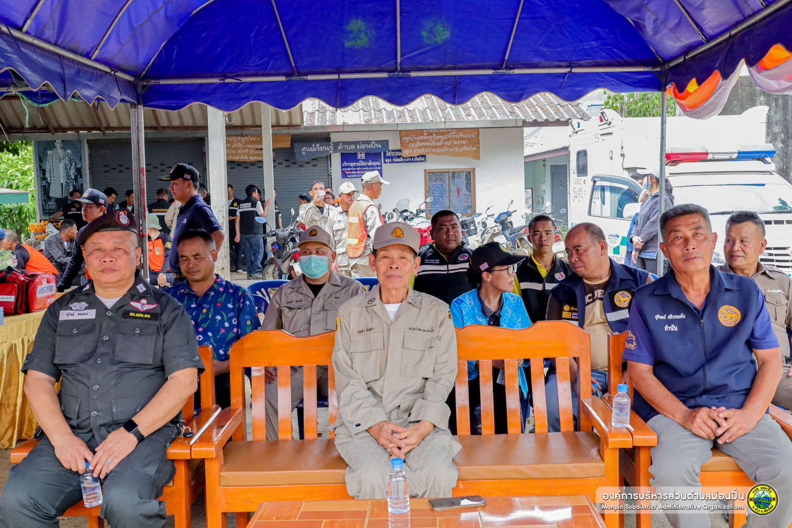 ภาพประกอบ ศูนย์ปฏิบัติการป้องกันและลดอุบัติเหตุทางถนนช่วงเทศกาลสงกรานต์ฯ